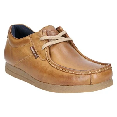 Image of Base London Men&#039;s Event Smart Shoes, Tan, 11.5 UK