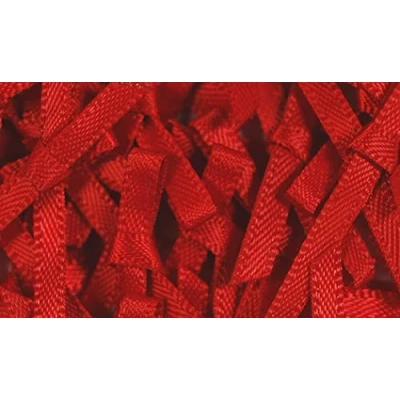 Image of celloexpress 4mm Mini Satin Ribbon Double Bow (2.5cm 3.5cm) Gifts, Arts and Crafts (Ruby Red, Pack of 100)
