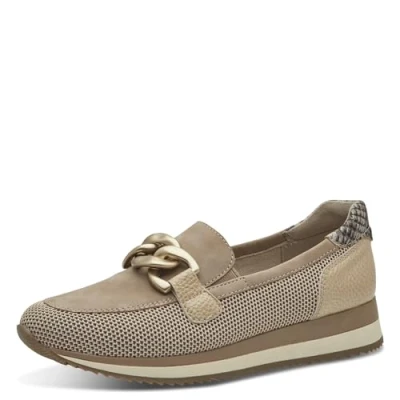 Image of Jana Women&#039;s 8 24766 42 Sneaker, Taupe, 5 UK