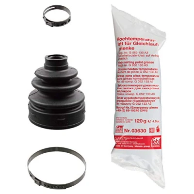 Image of FG0522540 CV Boot FEBI BILSTEIN 101964 Rubber with grease clamps MAZDA: 3 Hatchback