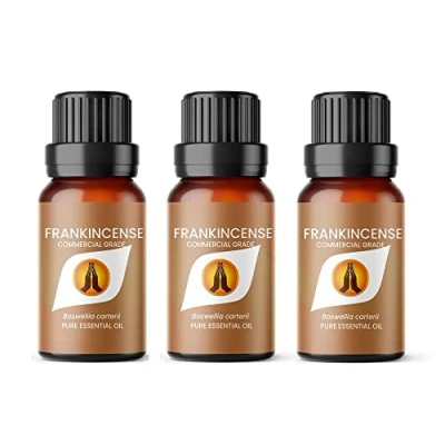 Image of Aroma Energy Frankincense Dilute Essential Oil 30ml (3 x 10ml Bottles) 100% Pure &amp; Natural