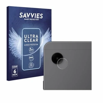 Image of Savvies 6 Pack Screen Protector compatible with Samsung Galaxy Tab A9 LTE (ONLY Camera Lens) Protection Film Clear