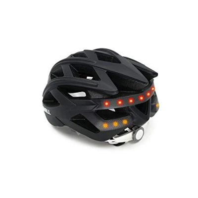 Image of LIVALL Unisex Adult BH60SE Music, Rear Light, Indicator, Navigation, Call Function and SOS System Bicycle Helmet, Black, 55 61 cm