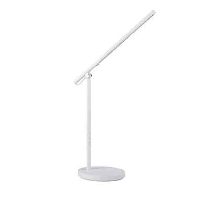 Image of 7W Dimmable Adjustable Colour Temperature CCT 3 Level Brightness Control Touch Switch Foldable Reading Study Bedside Desk Table Lamp USB Mobile Tablet Charging Port (White)