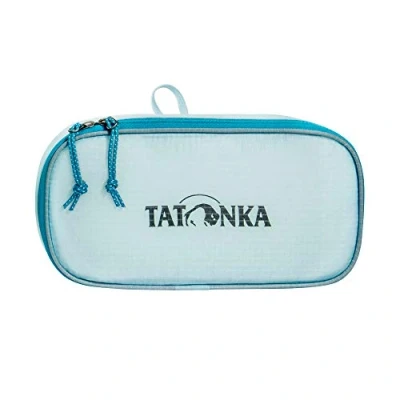Image of Tatonka SQZY Pouch S Packing Cube, 1.5 L, Ultralight Bag with Zip and Hinged Lid, Ideal for Sorting Travel Luggage, Litres, PFC Free, Light Blue, Blue