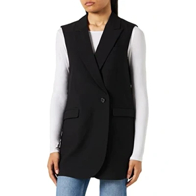 Image of JJXX Women&#039;s Jxmary Sl Blazer Sn, Black, M