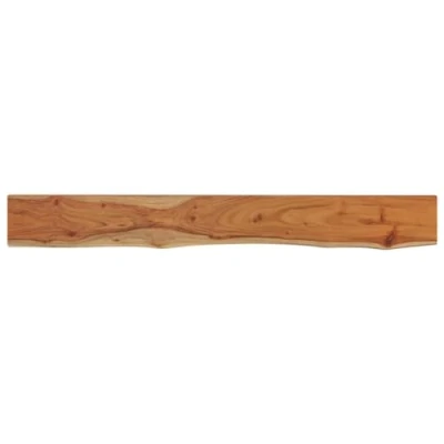 Image of vidaXL Wall Shelf 140x20x2.5 cm Rectangular Solid Wood Acacia Live Edge