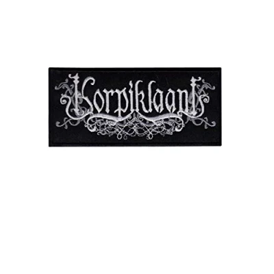 Image of Korpiklaani Black Silver Folk Metal Ba_1 Patch Badge Embroidered Iron on Applique Souvenir Accessory