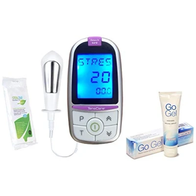 Image of TensCare iTouch Sure Pelvic Muscle Trainer, Helps Strengthen the Floor and Improve Incontinence. With Lubricant Gel to Enhance Stimulation Probe Wipes for Device Cleaning