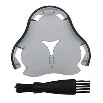 Image of WuYan Shaver Head Cap Protection/Cover and Cleaning Brush for Philips Norelco Electric RQ12 RQ11 RQ10 RQ1050 RQ1060 RQ1075 RQ1085 RQ1090