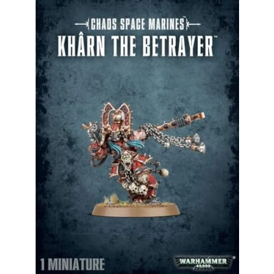 Image of Games Workshop 99120102060 &quot;Kharn The Betrayer Miniature Game