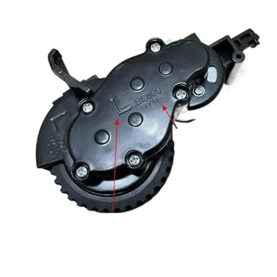 Image of BL800 Wheel motor for Vileda VR302 Robot Vacuum Cleaner Parts Engine Replacement VR 302 (Color : L wheel)