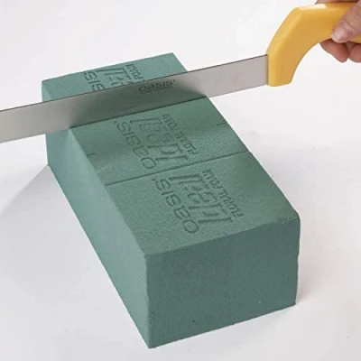 Image of 20 x Oasis Ideal Max Life Wet Foam Brick Block for Florist Floral Craft Flowers Floristry Designs &amp; Displays