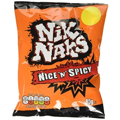 Image of Nik Naks Nice ‘N’ Spicy Flavour 85g Pack of 16