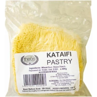 Image of By Pufai Grocery, Kadaifi Pastry Threads Fresh kadayif Turkish style dessert kunefe Kataifi Dubai Chocolate 500 Gram