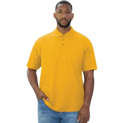 Image of Absolute Apparel Mens Precision Polo (5XL) (Sunflower)