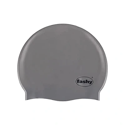 Image of Fashy Uni 3040 Silicone Swimming Cap Silver