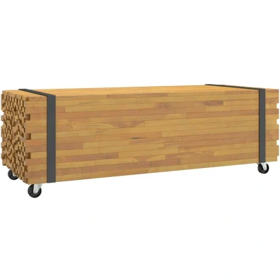 Image of vidaXL Coffee Table 110x45x35 cm Solid Wood Teak