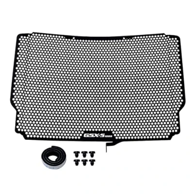 Image of 2023 GSX S1000/S950 Motorcycle Aluminum Radiator Guard Grille Protective Cover Protector Compatible With S 950/1000/F/GT/PLUS (Color : 1000)