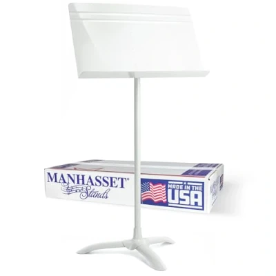 Image of Manhasset MAN48 WH Symphony Music Stand, White