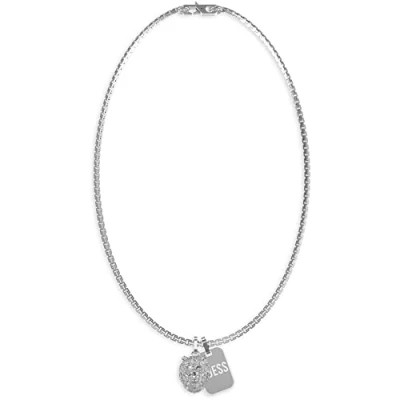 Image of Guess Collar JUMN01300JWSTT U Lion King plateado