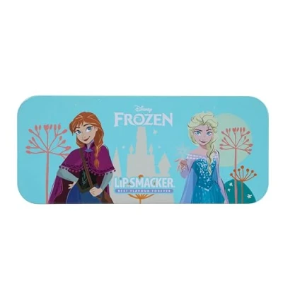 Image of Lip Smacker Frozen Adventure Nail Polish Tin Set, Makeup Giftset for Kids Including Colorful Safe to Use Polishes and Inspired Art Stickers your Kids&#039; Princess Look