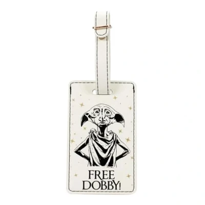 Image of Half Moon Bay Harry Potter Luggage Tag Tags for Suitcases &amp; Labels Gifts Book Lover Travel Accessories Holiday Essentials Dobby