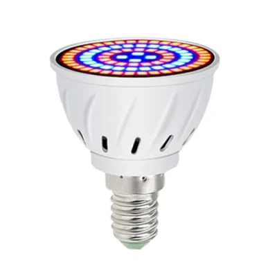Image of Peosaard Spectrum Plant Light Grow Bulb LED 48 Indoor Plastic 220V Growth E14