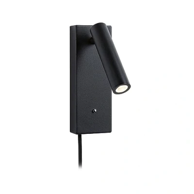 Image of Paulmann Hulda USB LED wall spotlight 3 step dimmable black