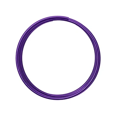 Image of Vaessen Creative 24232 014 Aluminium wire 4mm 2m lilac,