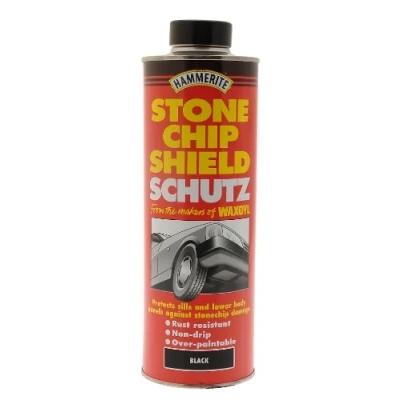 Image of Hammerite HAM6701248 1L Stone Chip Shield Schutz Black
