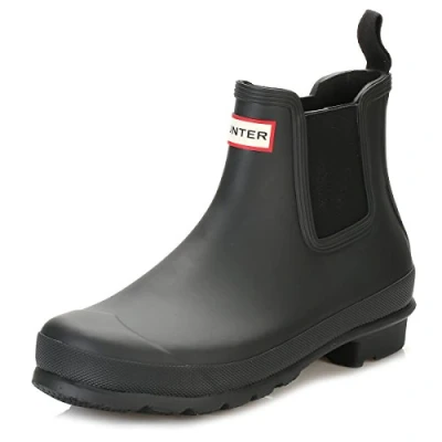 Image of Hunter Women&#039;s Wellington Boots, Black (Original Chelsea Wfs2006rma), 4 UK