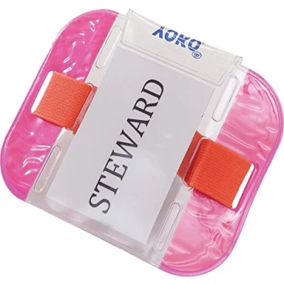 Image of Yoko Men&#039;s Yk202/Id03 Id Armband Fluo Pink, One Size