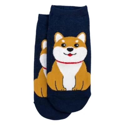 Image of JOE COOL Socks Ankle Corgi Made With Cotton &amp; Spandex