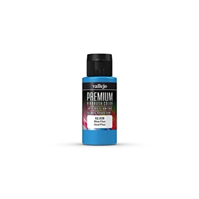 Image of Vallejo Premium Color 60 ml Paint Blue Fluorescent