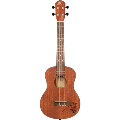 Image of Ortega Guitars Tenor Ukulele Acoustic Bonfire Series Sapele, Natural (RU5MM TE)