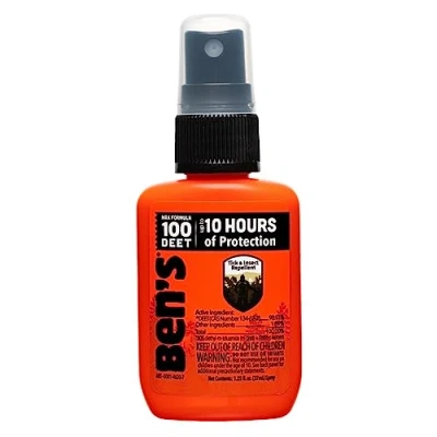 Image of Ben&#039;s 100% DEET Mosquito, Tick and Insect Repellent, 1.25 Ounce Pump, 3 Count