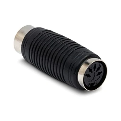 Image of Hosa GMD 108 5 Pin DIN to Same MIDI Coupler Black