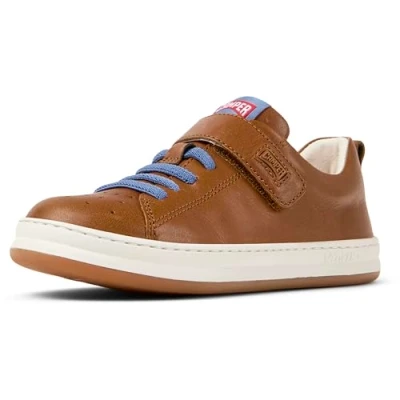 Image of Camper Runner FOUR KIDS Unisex Trainers for kids, Size: 13K, Mittelbraun Leather