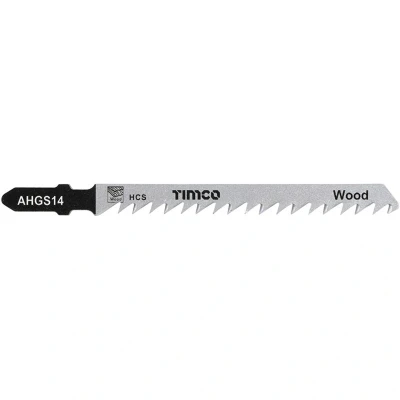Image of 4x TIMCO Jigsaw Blades Wood Cutting HCS T144D AHGS14 Pack of 5