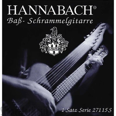Image of Hannabach Bass /strum guitar strings Bourdon set 7 string
