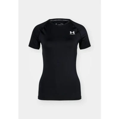 Image of Under Armour UA HG Authentics COMP SS Sports Tshirt Black / white, Women&#039;s, Size: XXL, white