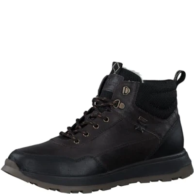 Image of s.Oliver Men&#039;s Wl Lace Boot 5 16227 43 Snow, Dark Brown, 7 UK