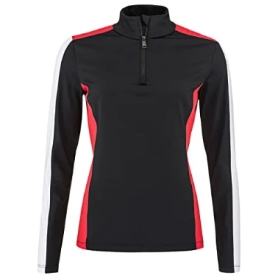 Image of HEAD Women&#039;s Aster Midlayer Women Undershirt, Black/Red, M UK
