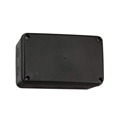 Image of KnightsBridge IP66 Outdoor Enclosure, large Black
