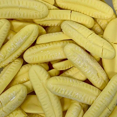 Image of Bumper Bananas 700g Re Sealable Pouch by The Gourmet Sweet Company