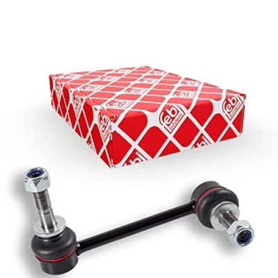 Image of 488200K030, 488200K040, 4882060050 Anti roll bar link FEBI BILSTEIN 27335 Front Axle Right 140mm M12 x 1,25 BMTS Turbo NEW with nuts Steel