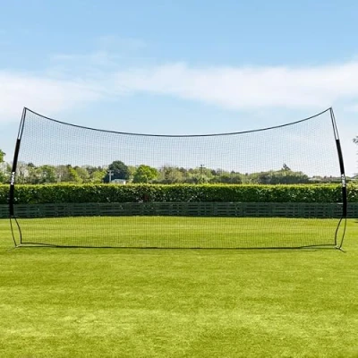 Image of FORZA Pop Up Stop That Ball 10ft High Surround Netting 11ft, 20ft, 30ft, 40ft &amp; 50ft Systems Carry Bag Ground Pegs Included Optional 4.5ft Extender Kit (50ft Wide)