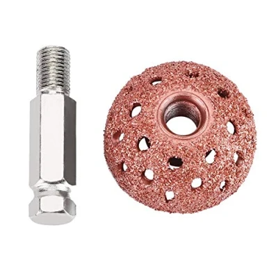 Image of For Car Tyre Spreders Tire Buffing Wheel,38Mm Repair Grinding Head Coarse Grit Wheel With Linking Rod