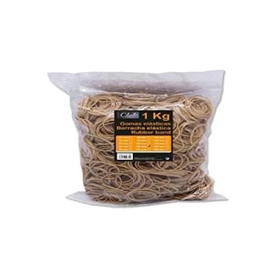 Image of Bismark 152124 Elastic Bands 12 cm Bag of 1kg